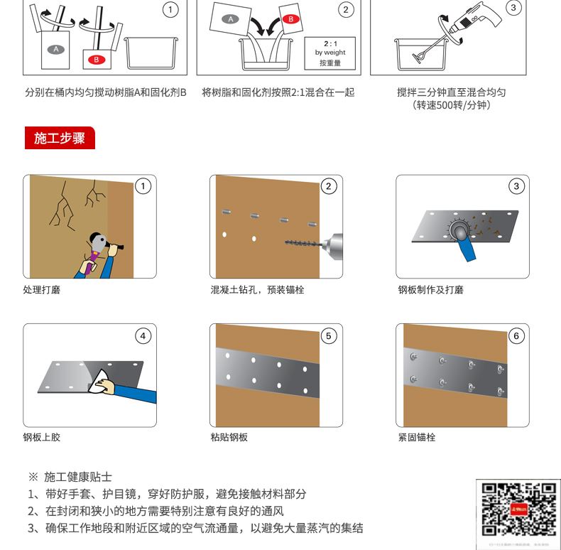 包钢永平粘钢加固施工过程